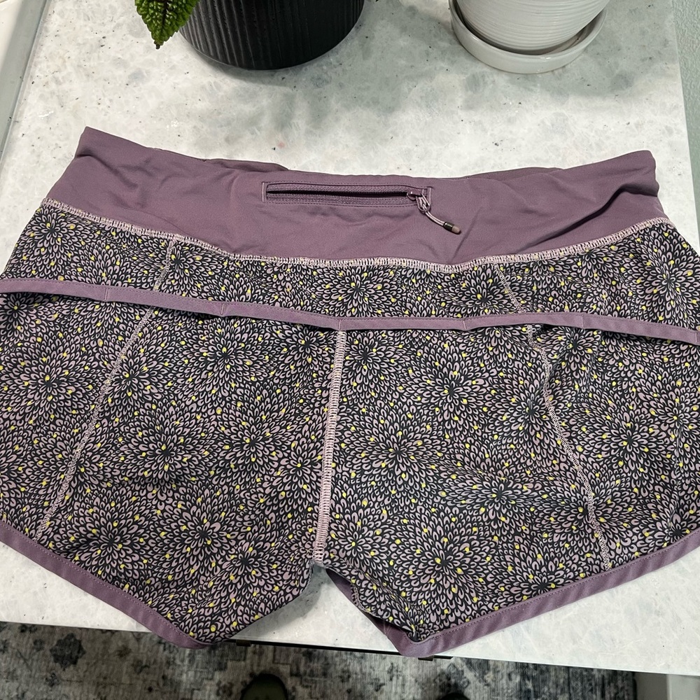 Lululemon speed shorts
